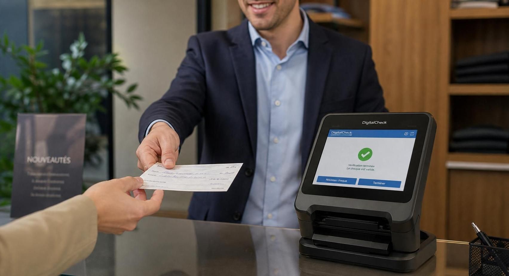 Découvrez comment TRANSAX utilise les chèques pour faciliter vos transactions de manière sécurisée et simple.